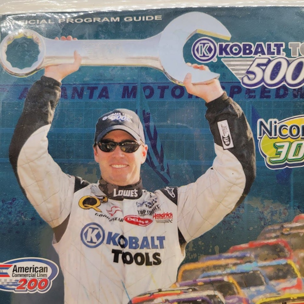 Nascar Program‎ Atlanta Motor Speedway 2008 Kobalt 500